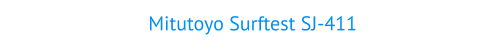 Mitutoyo Surftest SJ-411